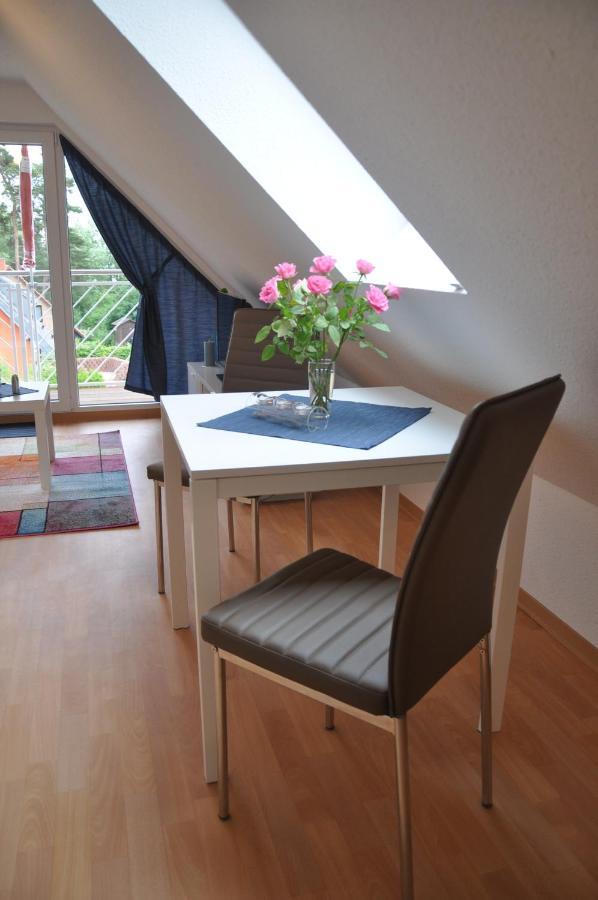 Ferienhaus Mueritzzauber / 1 Zimmer Dachgeschoss-Appartement Röbel エクステリア 写真